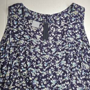 Vintage RABBIT RABBIT RABBIT Designs Floral Dress Size 20W Sleeveless USA -2733